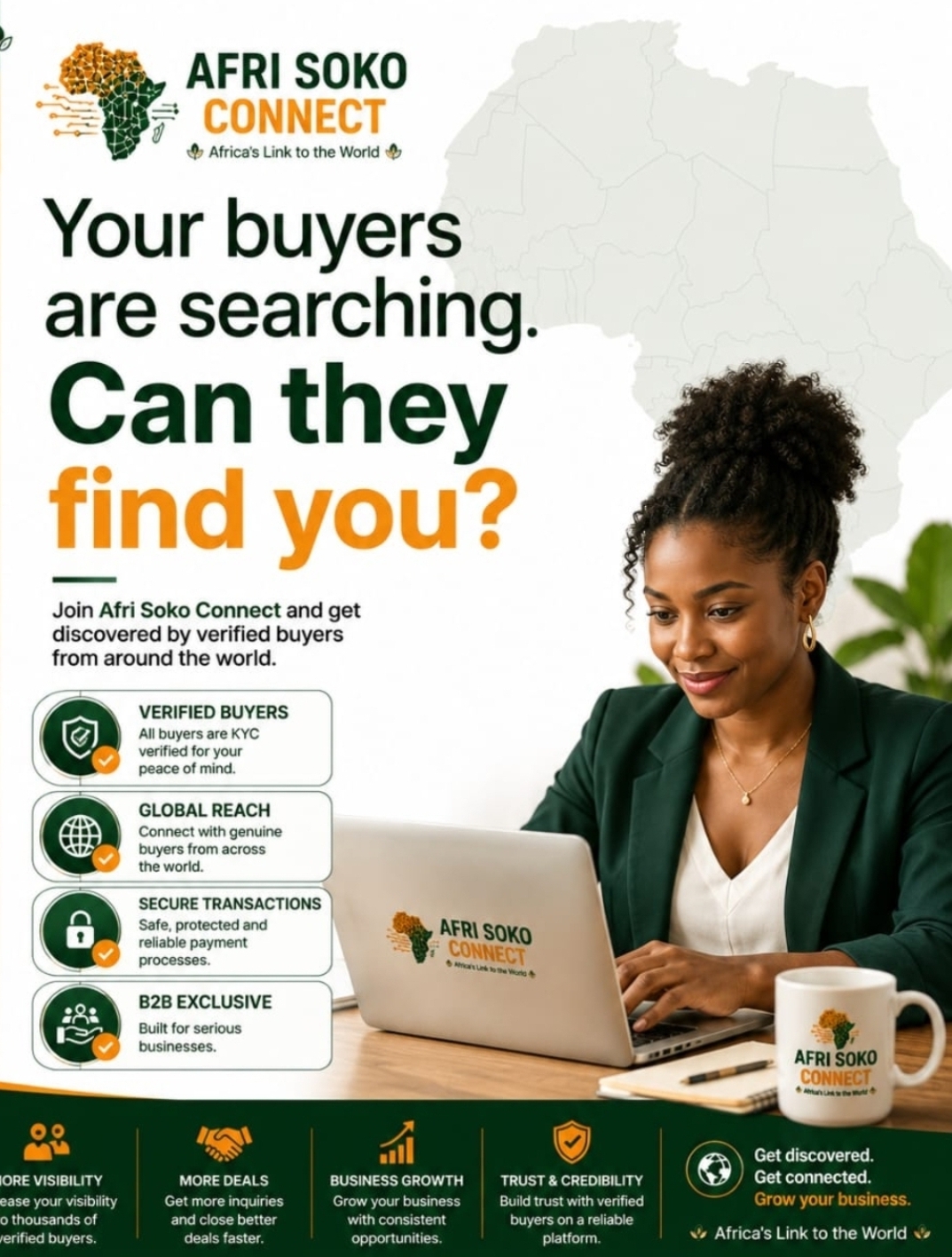 Your Buyers Are Searching – Can They Find You? Get Discovered by Verified Agricultural Buyers Worldwide