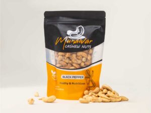 Munawar Premium Black Pepper Cashew Nuts