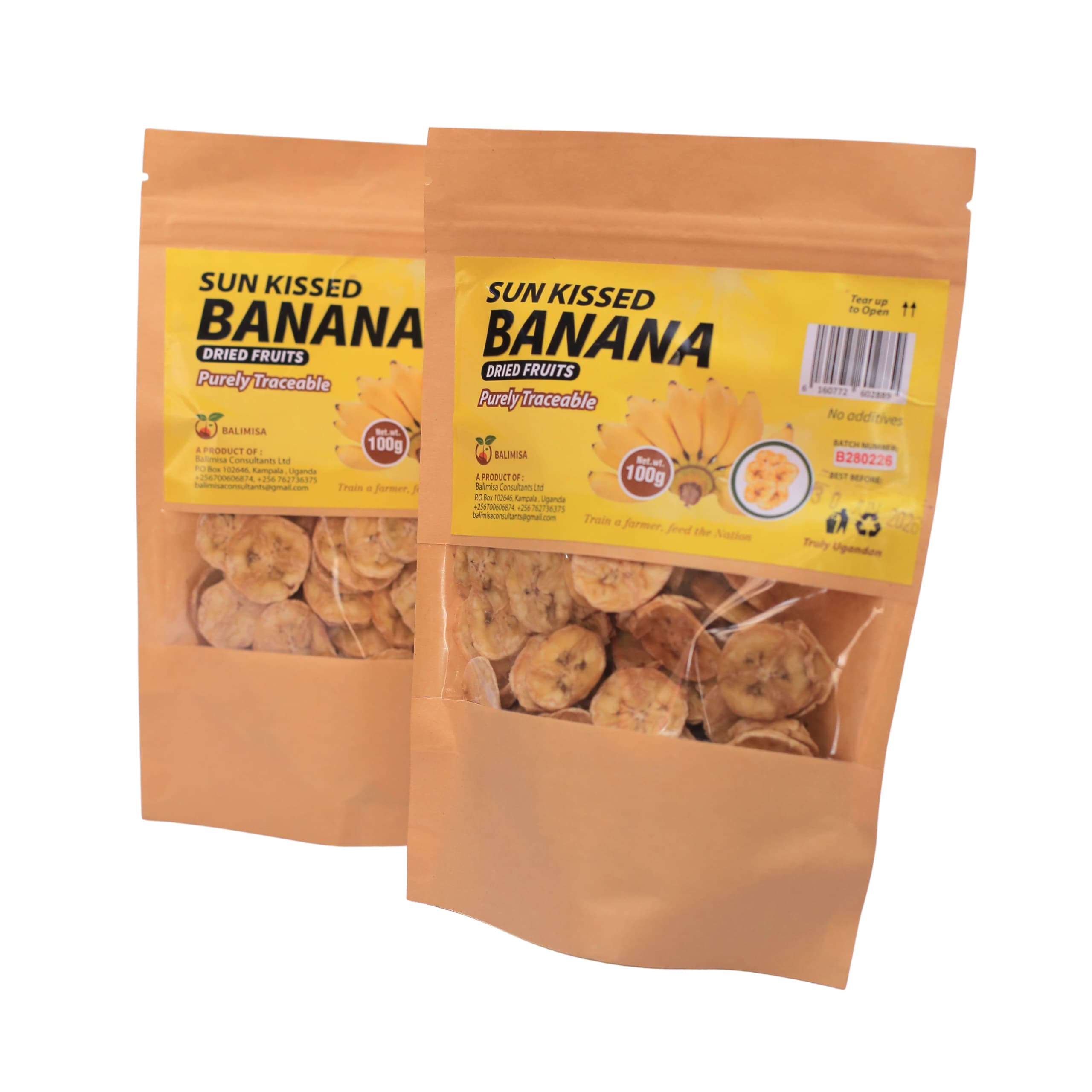 Sun kissed Banana